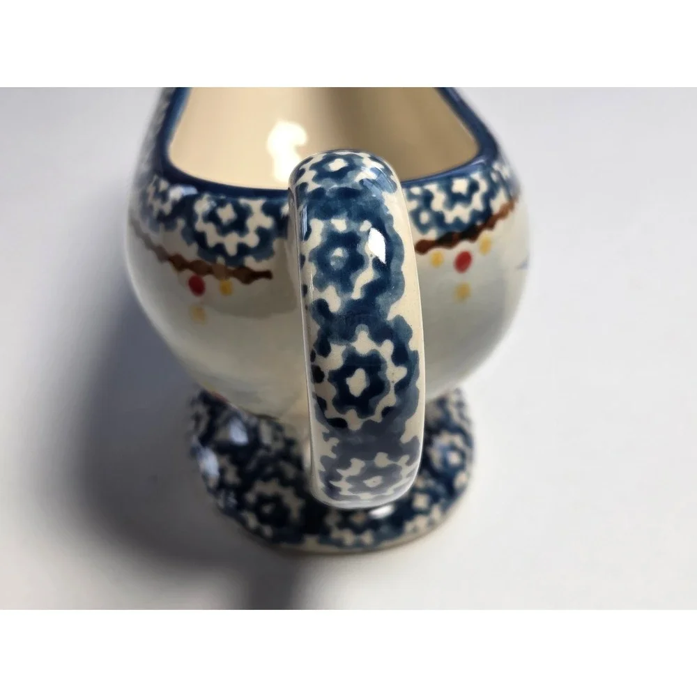 Temp-tations‎ Gravy Boat Old World Blue Ceramic Kitchenware 9 oz Blue